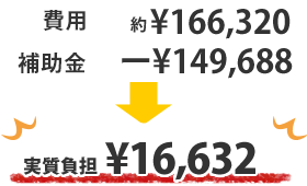 実質負担¥16,632