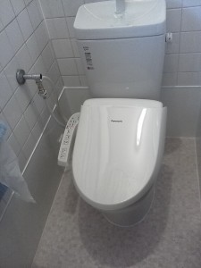 和式トイレを洋式トイレへ（賃貸アパート2）